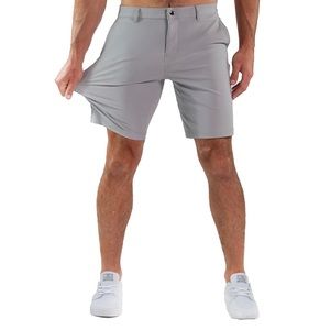 Athletic Light Grey Stretch Shorts Sz 34 NEW!